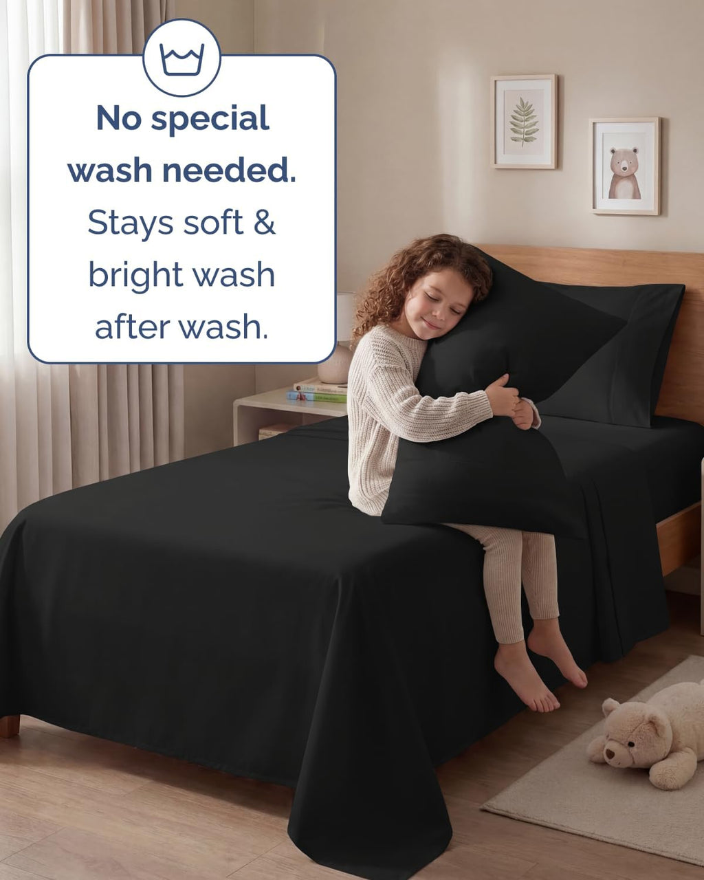 Twin 4 Piece Sheet Set - Comfy, Breathable & Cooling - Soft Hotel Luxury Bedding for Women, Men, Kids, Teens & Children - 1 Flat & 1…