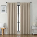 Gwine Blackout Curtains for Bedroom 84 Inches Long - Thermal Insulated Noise Reducing Window Curtain Panels, Room Darkening Curtain…