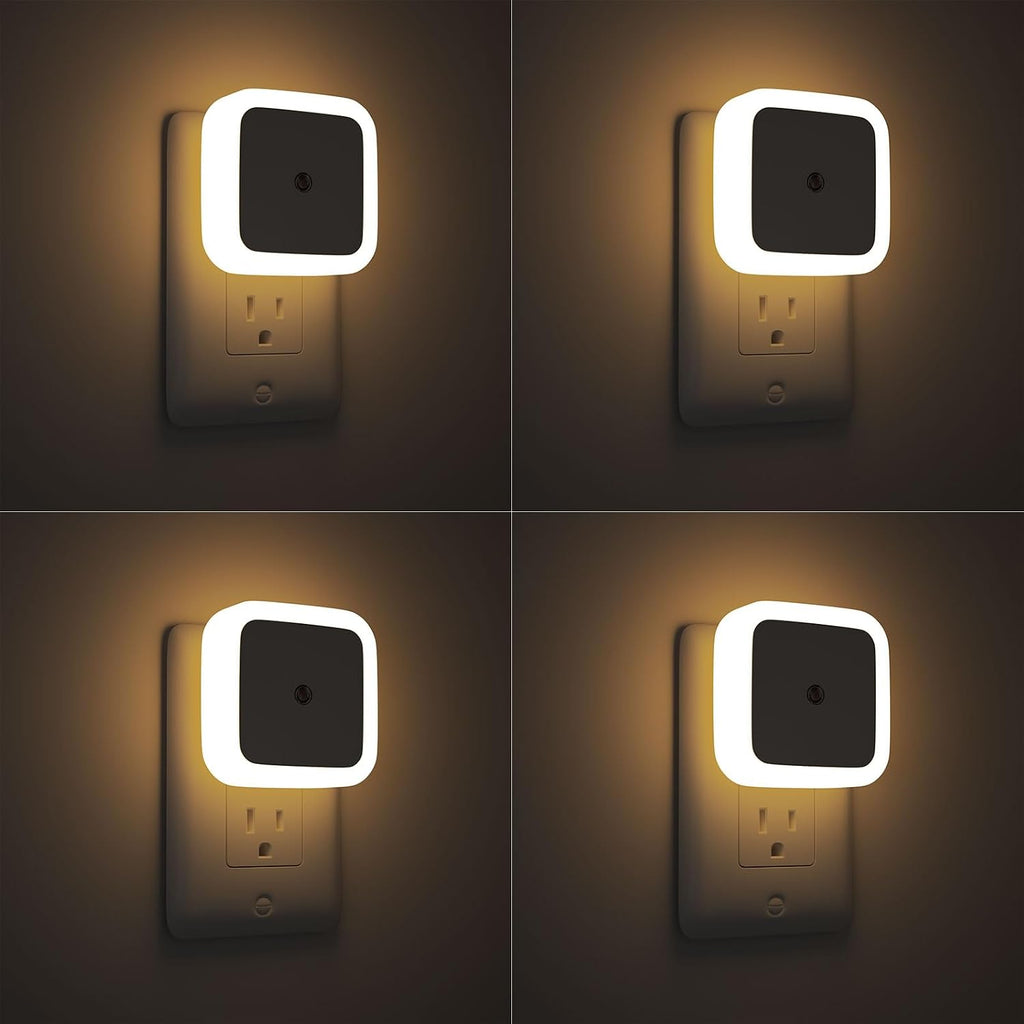 Sujeet Night Light, Night Lights Plug into Wall 4-Pack, Nightlight Plug in Night Lights, Dusk to Dawn Night Lamp Led Night Light for…