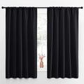 NICETOWN Black Out Window Curtains - Solid Home Decor Thermal Insulated Blackout Drapes/Draperies for Bedroom, Privacy Assured Window…