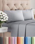Twin 4 Piece Sheet Set - Comfy, Breathable & Cooling - Hotel Luxury Bedding for Women, Men, Kids, Teens & Children - 1 Flat & 1 Fitted…