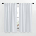 NICETOWN Insulated Room Darkening Curtain Panels - (Cloud Grey Color) W42 x L63, Two Pieces, Modern Design Thermal Privacy Protection…