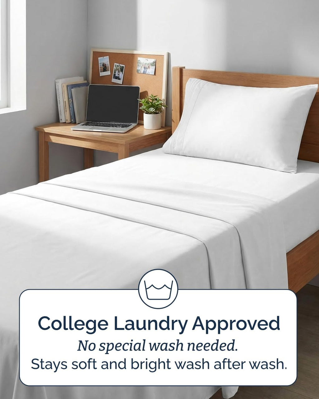 Twin XL 4 Piece Sheet Set - Comfy, Breathable & Cooling - Hotel Luxury Bedding for Women, Men, Kids, Teens and Children - 1 Flat & 1…