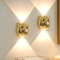 Motion Sensor Night Light: Rechargeable Cute Owl Lamp 2-Pack Magnetic Wireless Wall Sconce & Warm Glow Auto On/Off for Bedroom Hallway…