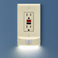 SnapPower 5 Pack MotionLight [for GFCI Outlets] - Motion Detecting LED Night Lights Built-in to Wall Plate - Bright/Dim/Off Options…