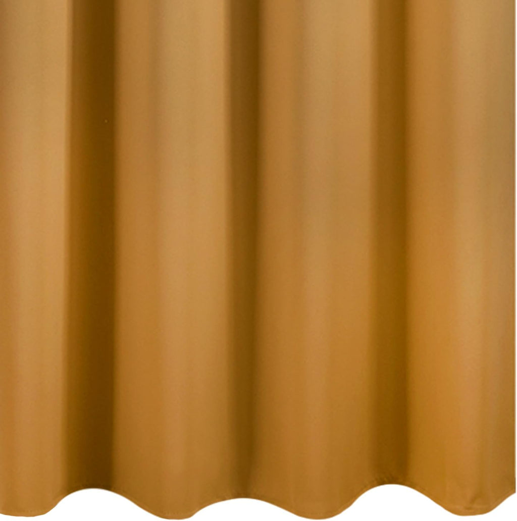 Lemomo Blackout Curtains 52 x 84 inches Long Mustard Yellow Curtains Set of 2 Panels Thermal Insulated Room Darkening Curtains for Bedroom…