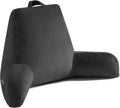 OAISZ Reading Pillow for Sitting in Bed Adult, Reading Pillow with Shredded Memory Foam, Back Pillow for Bed Sitting Up with Extend Arms…