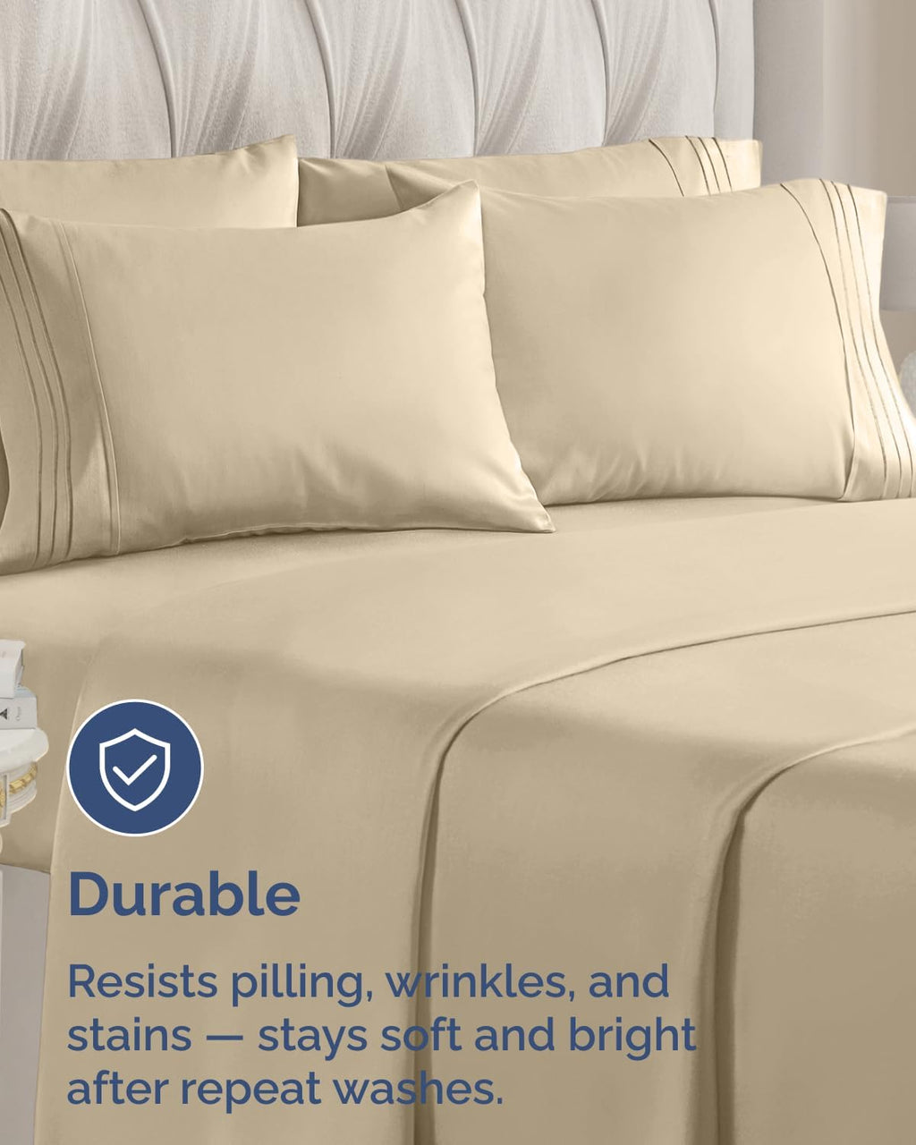 King Standard Pillow Cases Set of 10 - Ultra Soft Hotel Quality Pillowcase Covers - Comfy & Wrinkle Free - Shrink & Fade Resistant…