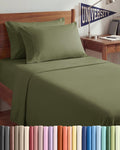 Twin XL 4 Piece Sheet Set - Comfy, Breathable & Cooling - Soft Hotel Luxury Bedding for Women, Men, Kids, Teens and Children - 1 Flat & 1…
