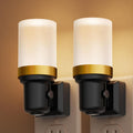 L LOHAS LED Night Light, 2 Pack Night Lights Plug into Wall, Dimmable Nightlight with Auto Light Sensor, 3000K Warm White 0-100LM, Plug…