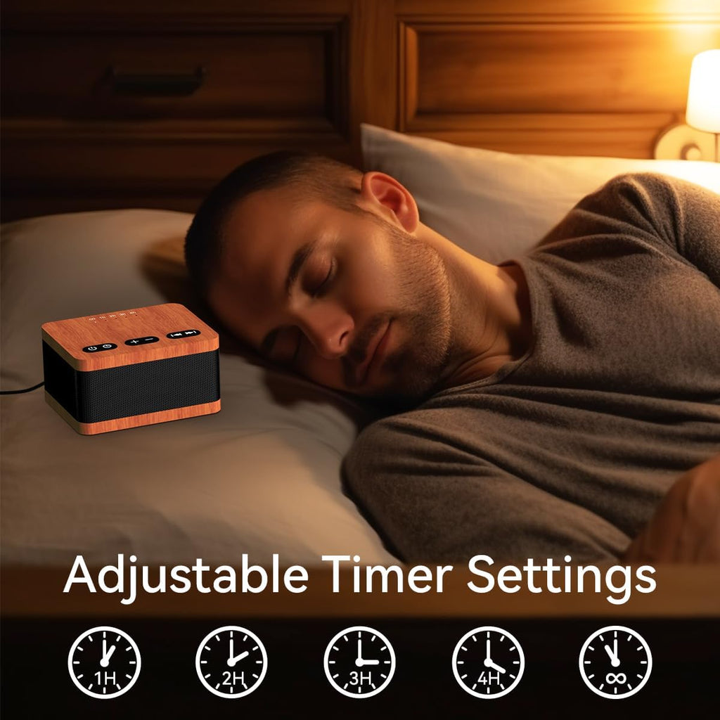 DailyBody Sound Machine White Noise Machine with 30 Soothing Sounds 32 Levels Volume 5 Timers and Memory Function Effectively Blocks Noise…