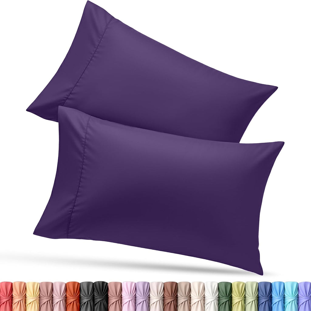 Utopiabedding Utopia Bedding Pillow Cases Standard Size 2-Pack – Soft Brushed Microfiber – Envelope Closure – Perfect for Hospitals, Hotels…