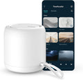 TimeVocalist White Noise Sound Machine & Alarm Clock: Color Noises and Custom Soundscapes, App Control, Sleep Schedule, Multiple Alarms, 10…