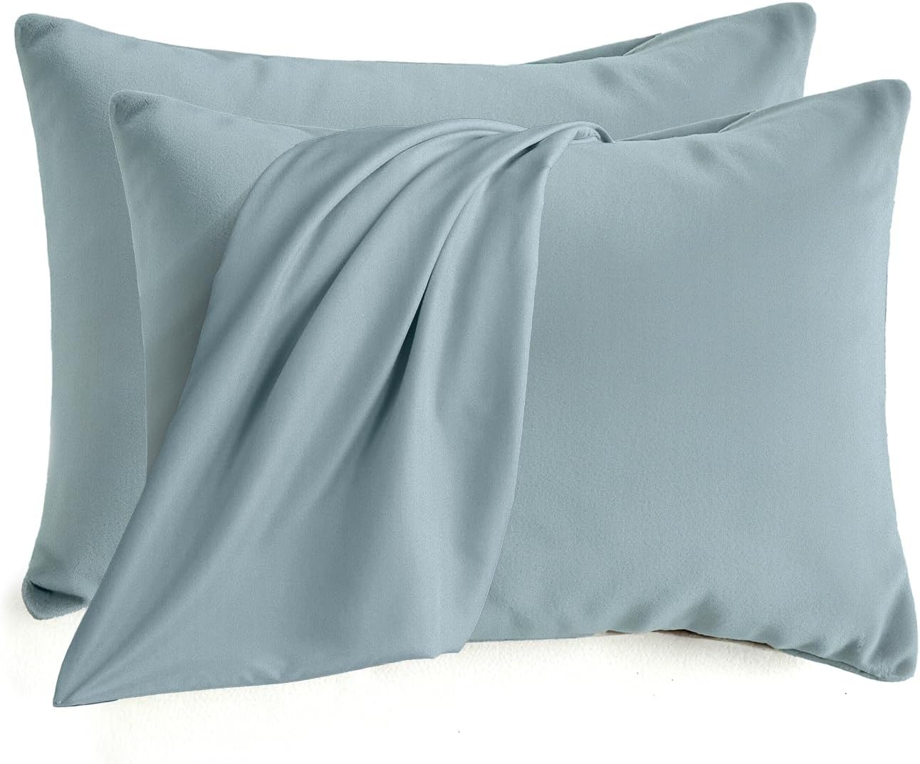 QJFabricCO Q&J Fabric Co.Bedding Pillow Cases Standard Size set of 2 Soft Brushed Microfiber Pillow Cover, Wrinkle-Free, Fade-Resistant, Envel…