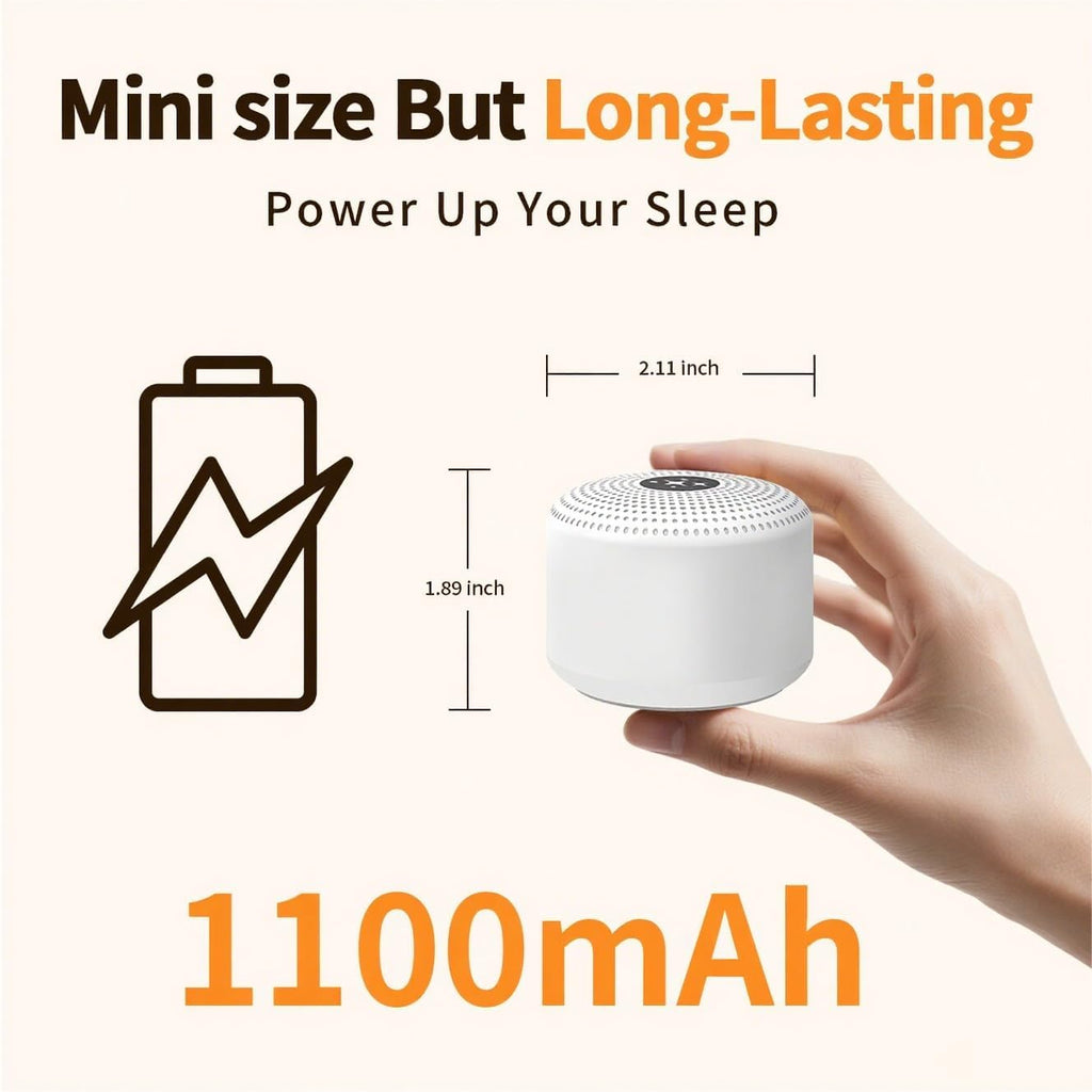 Soothing Sounds White Noise Machine Portable Sleep Machines with 30 Relaxing Sounds 12 Color Options 5 Adjustable Brightness 32 Volume…