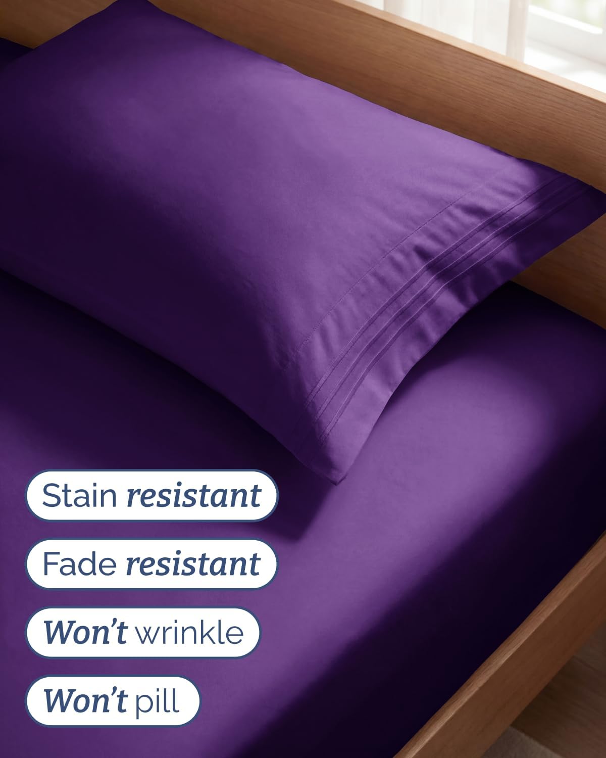 Twin Size 3 Piece Sheet Set - Comfy Breathable & Cooling Sheets - Hotel Luxury Bed Sheets for Women & Men - Deep Pockets, Easy-Fit, Extra…