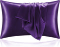 Bedelite Satin Pillowcase for Hair and Skin, Super Soft and Cooling Similar to Silk Pillow Cases 2 Pack with Envelope Closure, Gift for Wom…