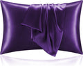 Bedelite Satin Pillowcase for Hair and Skin, Super Soft and Cooling Similar to Silk Pillow Cases 2 Pack with Envelope Closure, Gift for Wom…