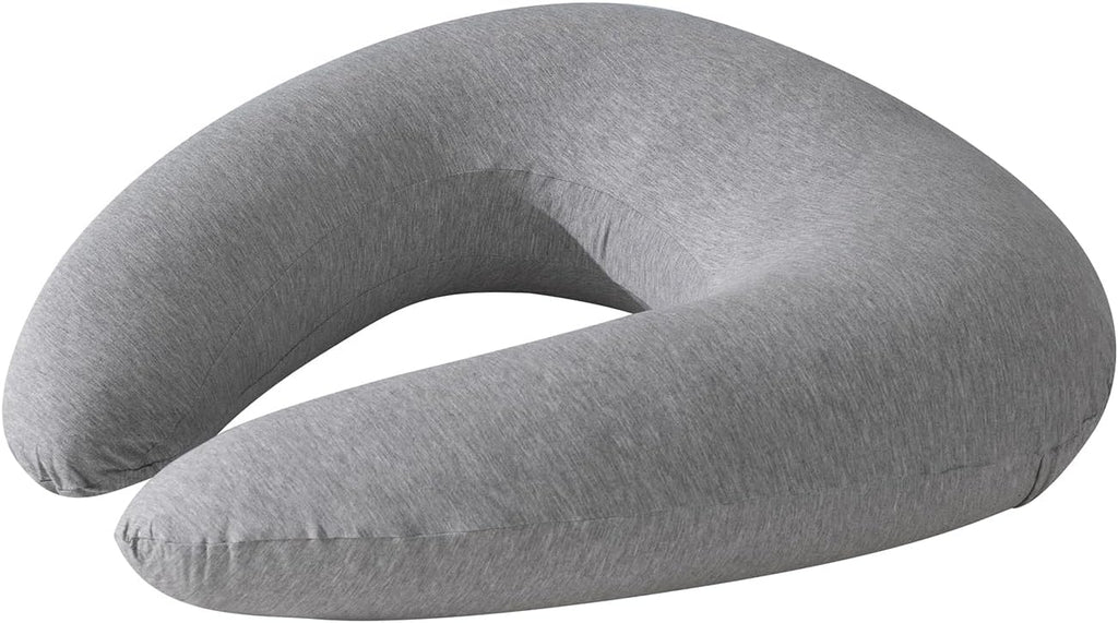 Queenrose QUEEN ROSE Reading Pillow, Gaming Pillow for Lap Replacement Cover, Cooling Grey Grey