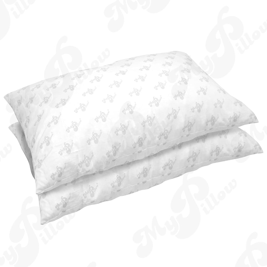 MyPillow Bedding Bed Pillows for Sleeping Queen Size, Set of 2, for Back, Stomach or Side Sleepers - My Pillow Classic Pillow [Queen, Combo]