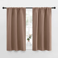 NICETOWN RV Blackout Curtains for Camper Windows, Window Treatment Thermal Insulated Rod Pocket Small Blackout Draperies/Drapes for…