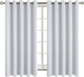 BGment Room Darkening Curtains 63 Inches Long - Grommet Thermal Insulated Drapes Window Treatment Curtains for Bedroom, 2 Panels, 70 x 63 I…