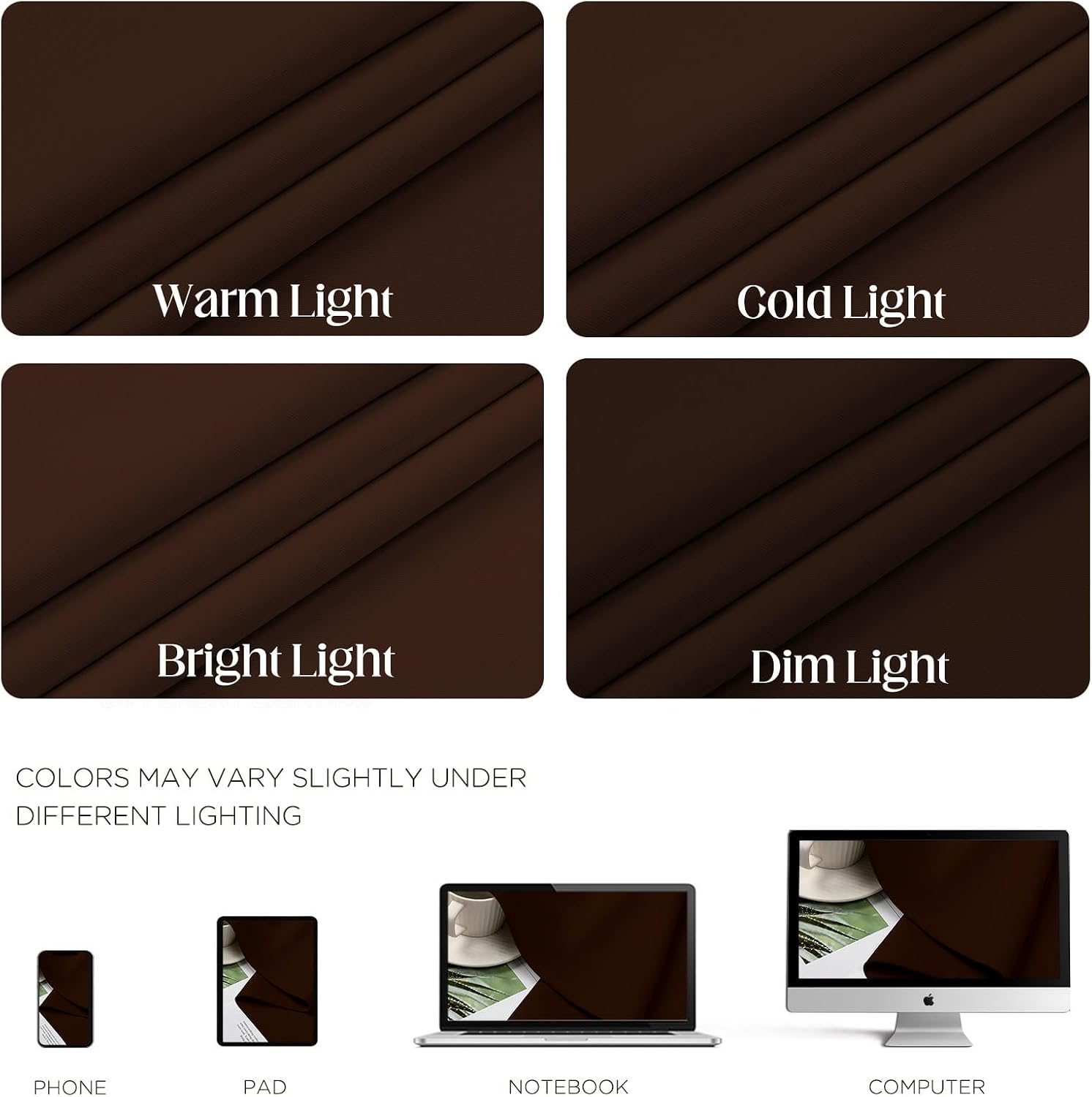 CUCRAF Blackout Curtains 63 inch Length 2 Panels Set, Room Darkening Drapes for Living Room Bedroom, Thermal Insulated Light Blocking…