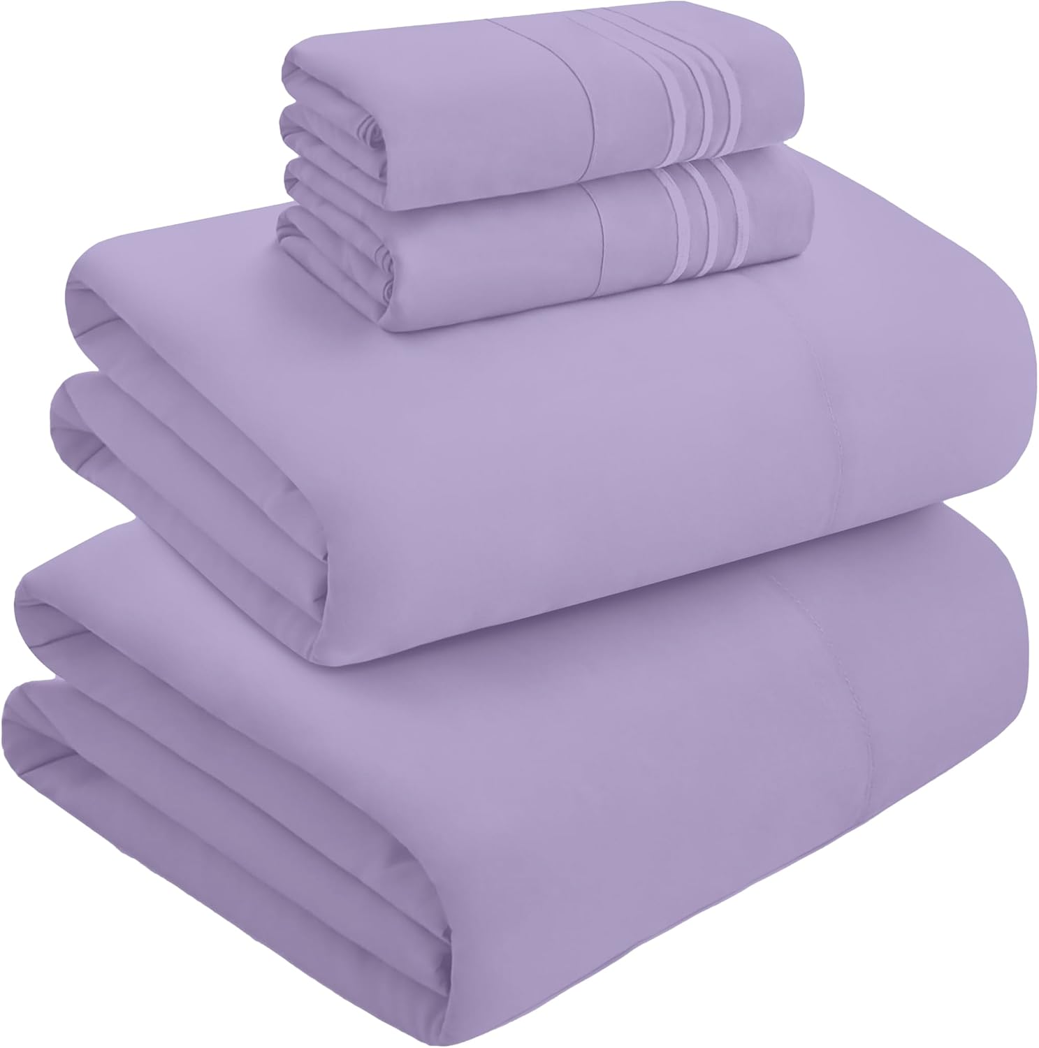 MocassiLuxuryBedding Mocassi Twin XL Size 4-Piece Bed Sheet Set - 1800 Hotel Quality Microfiber 18-24 Inches Extra Deep Pocket Fitted Sheet…