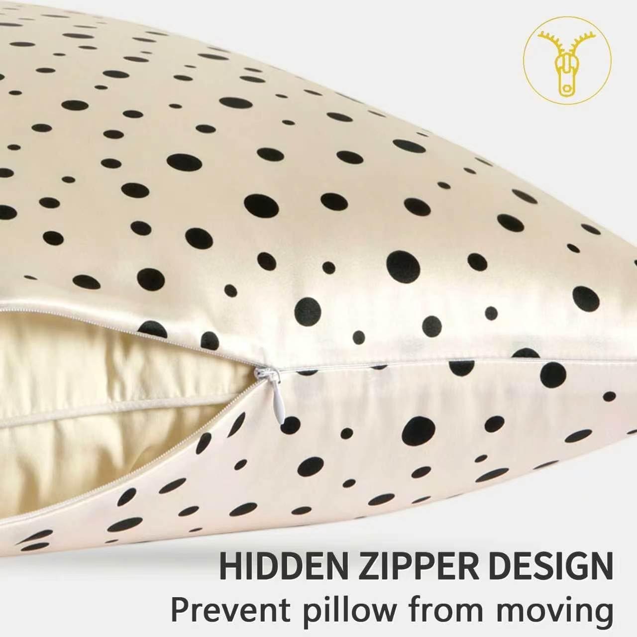 ZIMASILK 100% Pure Mulberry Silk Pillow Cases for Hair and Skin, Soft, Hypoallergenic & Smooth, Both Sides Grade 6A Silk, with Hidden…