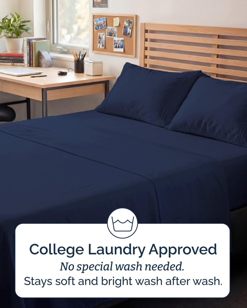CGKUnlimited Full XL Bed Sheet - 4 Piece Full XL Bed Sheets Set - Ultra-Soft, Breathable & Cooling - Hotel Luxury Bedding for Women & Men w…