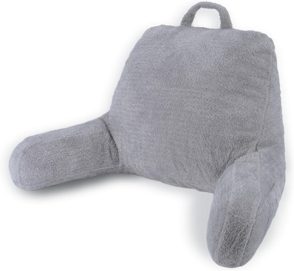 BlissfulDiary Blissful Diary Plush Velvet Reading Pillow for Kids/Teens/Adults, Back Rest Pillow for Sitting Up in Bed with Shredded Memory…