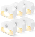 ZISUYU Motion Sensor Light Indoor Led Night Light Stick on Nightlight Battery Operated Lights for Hallway Stair Bathroom Closet Bedroom…