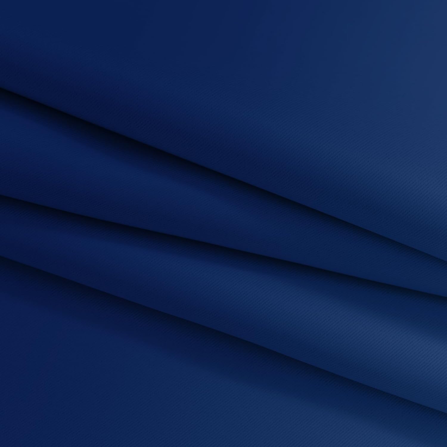 Yakamok Greyish White and Royal Blue Ombre Curtains, Light Blocking Curtains, Room Darkening Grommet Window Drapes for Bedroom(Royal Blue,52x…