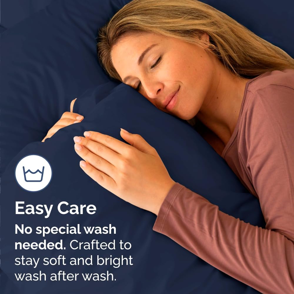 King Standard Pillow Cases Set of 4 - Soft Hotel Quality Pillowcase Covers - Comfy Bedding for Women, Men, Kids & Teens - Machine…