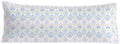 Grandmillennial Pastel Floral 20x54 Body Pillow Cover, Cottagecore Room Decor, Rustic Farmhouse Blue Flower Grand Millenial Decorative…