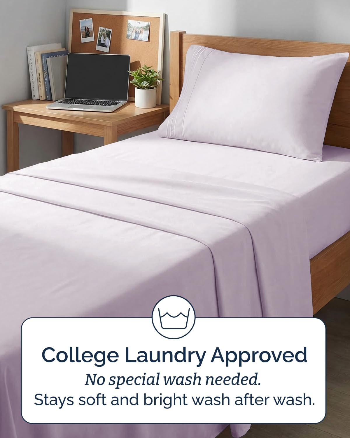 Twin XL 4 Piece Sheet Set - Comfy, Breathable & Cooling - Soft Hotel Luxury Bedding for Women, Men, Kids, Teens & Children - 1 Flat & 1…