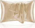 Bedelite Satin Pillowcase for Hair and Skin, Super Soft and Cooling Similar to Silk Pillow Cases 2 Pack with Envelope Closure, Gift for Wom…