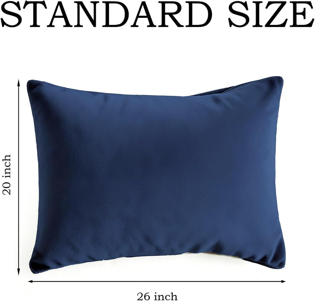 QJFabricCO Q&J Fabric Co. Bedding Pillow Cases Standard Size set of 2 –Soft Brushed Microfiber Pillow Cover, Wrinkle-Free, Fade-Resistant,…