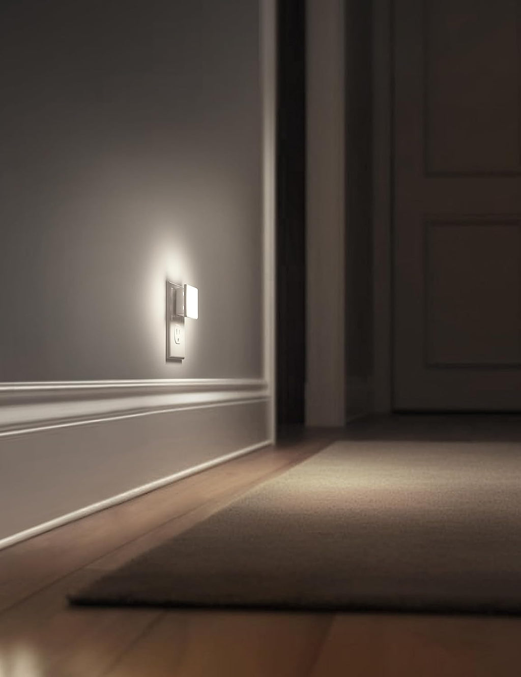 L LOHAS LED Night Lights Plug into Wall, [6-Pack] Plug in Night Light, Dusk-to-Dawn Sensor, 5000K Daylight 0.3W Bright Nightlight…