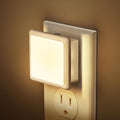 JandCase Night Lights Plug into Wall 2 Pack, Plug in Night Light with Dusk-to-Dawn Light Sensor, 3000K Soft White 0.3W, LED Nightlight…