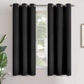 YoungsTex Blackout Curtains 63 Inch Length for Bedroom - Thermal Insulated Window Drapes with Grommet Room Darkening Privacy for Kitchen Ba…