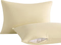 Ntbay 2 Pack Toddler Pillows with Pillowcases, Soft Cotton Down Alternative 13x18 with Microfiber Zippered Pillowcases for Sleeping - Machi…