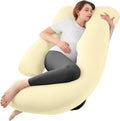 Sasttie Pregnancy Pillows for Sleeping, U Shaped Cooling Full Body Pregnancy Must Haves, 57 Inch Maternity Pillow for Pregnant Women, Pillo…