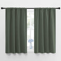 NICETOWN Bedroom Curtains Blackout Draperies - All Season Thermal Insulated Solid Rod Pocket Top Blackout Curtains/Drapes for Kid's Room…