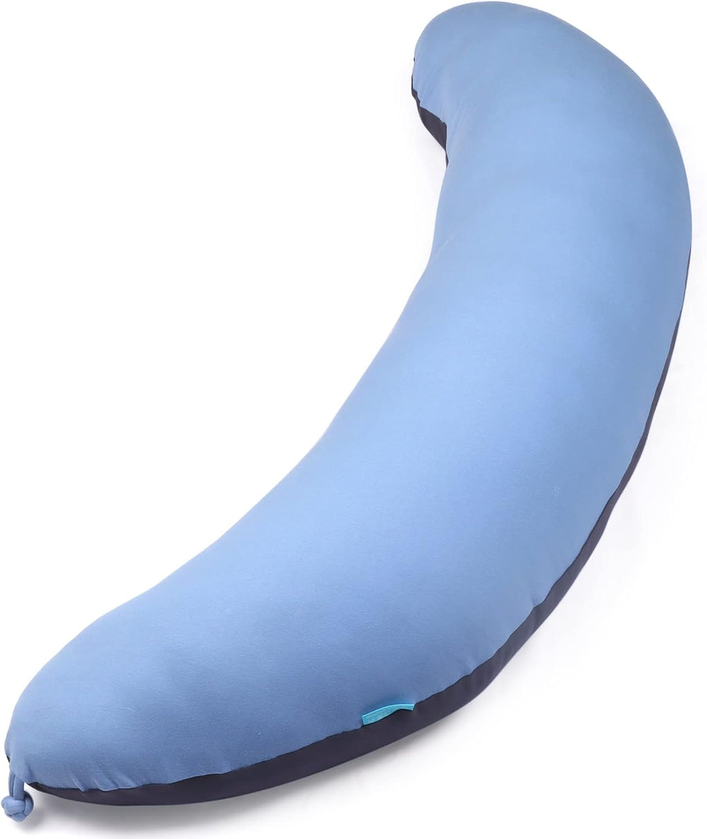 Byriver 43" Long C Shaped Body Pillow for Adults Men Women, Side Sleeper Pillow for Neck Shoulder Back, Cooling Post Sugery Pillow Pregnan…