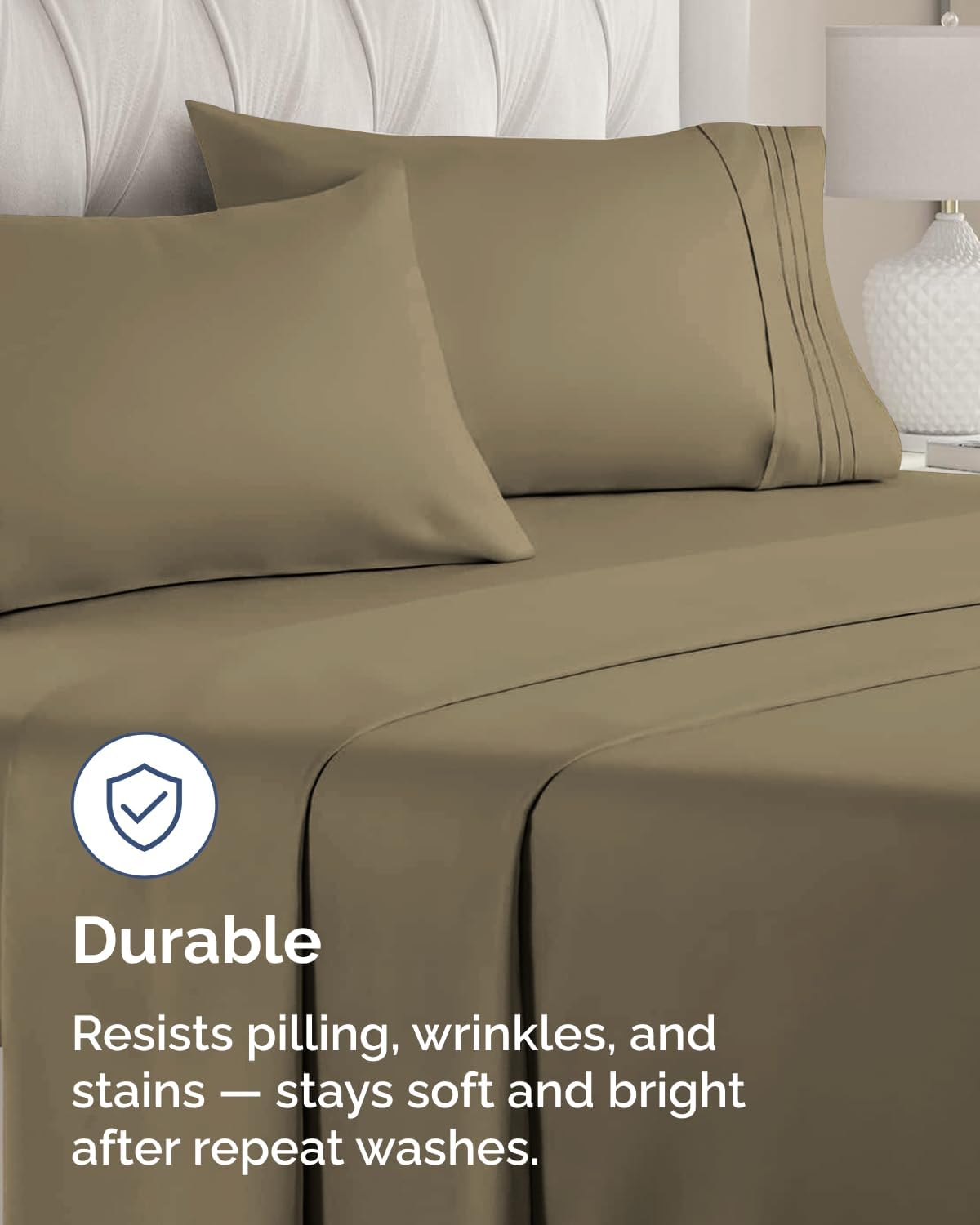 King Standard Pillow Cases Set of 10 - Ultra Soft Hotel Quality Pillowcase Covers - Comfy & Wrinkle Free - Shrink & Fade Resistant…