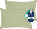 Royalelinens Royale Linens Pillow Shams 2 Pack Queen Size 20x30 Inch- Brushed 1800 Microfiber - Bed Pillow Shams, Wrinkle Resistant Super S…