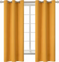 BGment Room Darkening Curtains 63 Inches Long - Grommet Thermal Insulated Drapes Window Treatment Curtains for Bedroom, 2 Panels, 42 x 63 I…