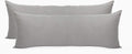 Cottoncraft COTTON CRAFT Set of 2 Pillow Protectors - 220 Thread Count Pure Combed Cotton Sateen Weave Body Pillow Cover with Zipper - 21 x…