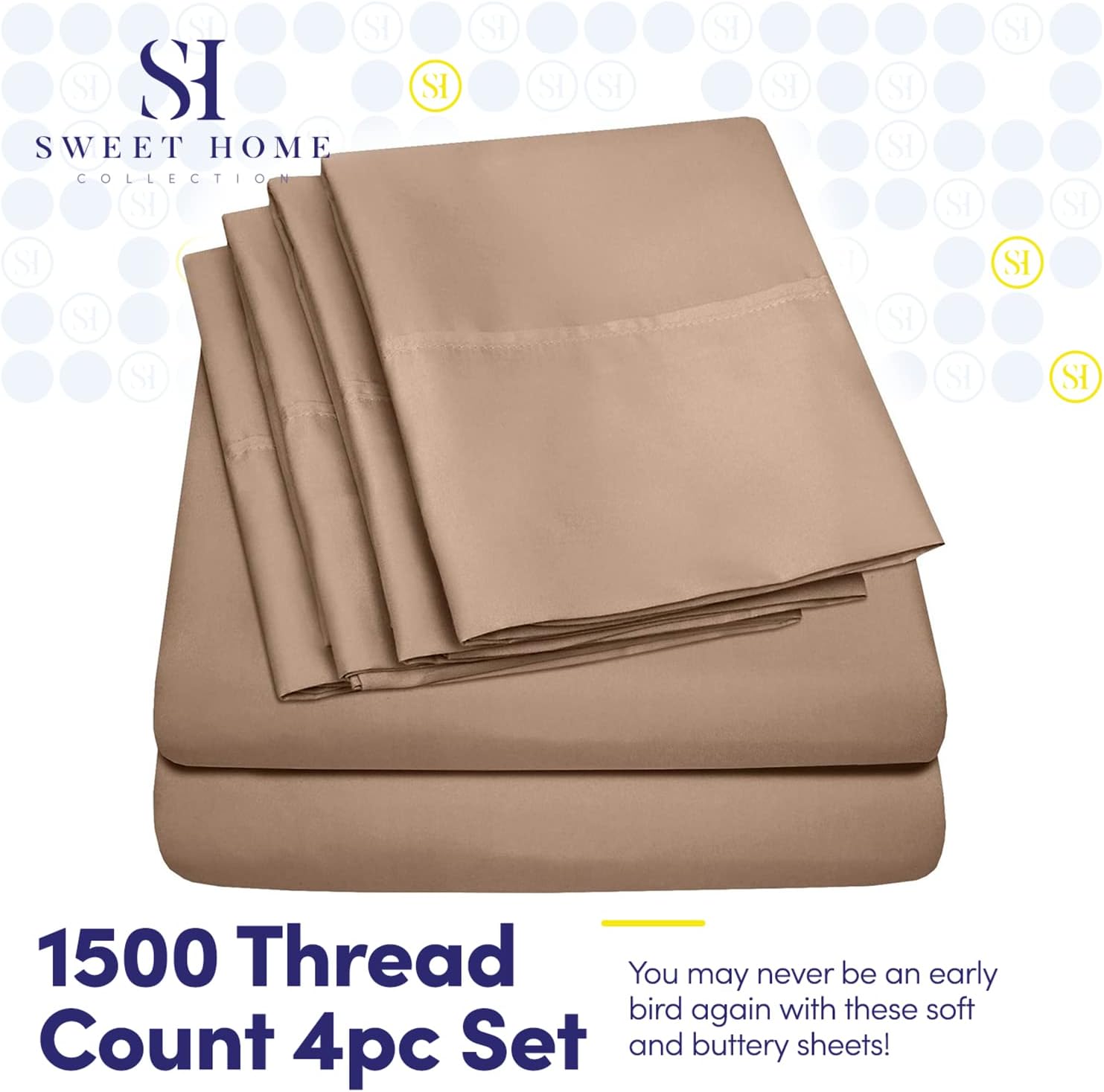 Twin XL Size Bed Sheets - 4 Piece 1500 Supreme Collection Fine Brushed Microfiber Deep Pocket Twin X-Large Sheet Set Bedding - 1 EXTRA…